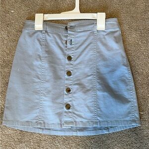 Forever 21 blue mini skirt. Worn once or twice in perfect condition.